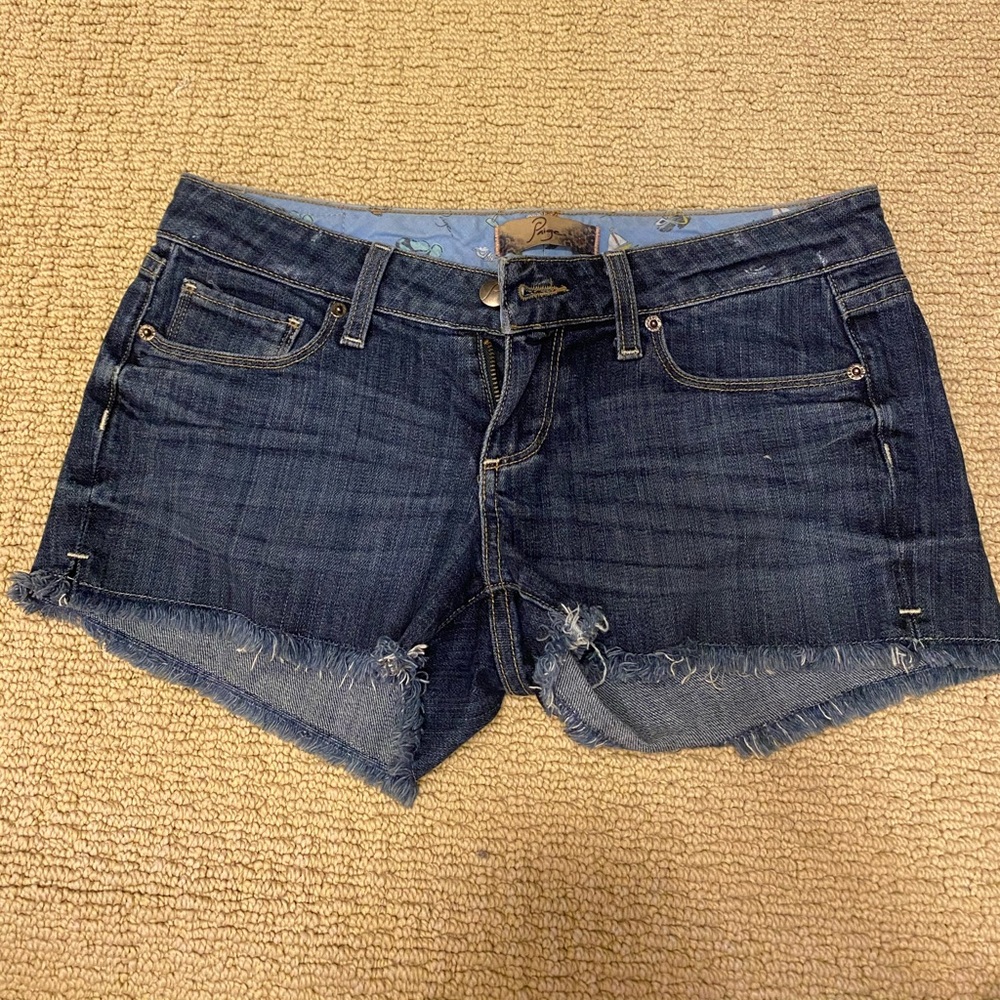 Paige Denim Cutoff shorts Size 26